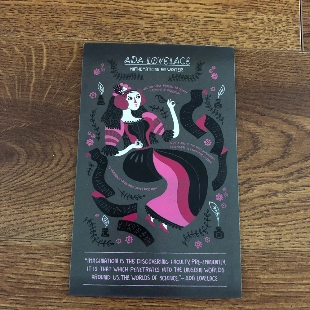 Women in Science by: Rachel Ignotofsky postcard set #1